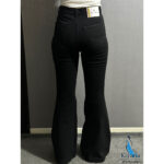 شلوار جین مشکی دمپا