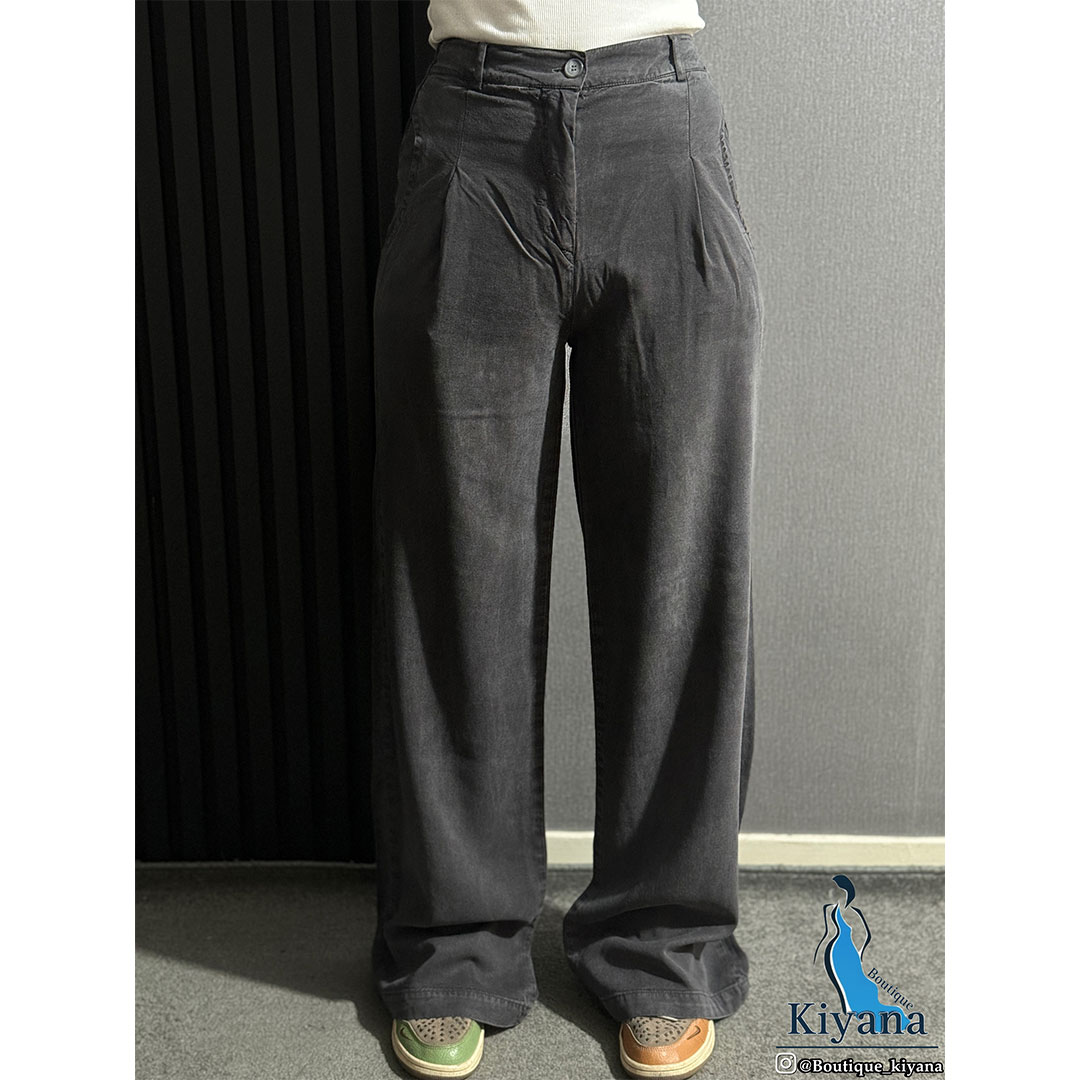 1765-2-min شلوار سیلک سوپر بگ ذغالی تیره