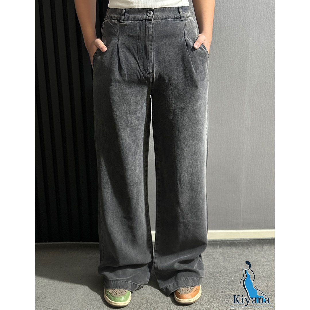 1767-min شلوار سیلک سوپر بگ طوسی تیره