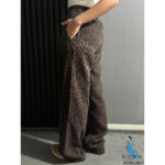 شلوار سیلک سوپر بگ پلنگی