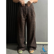 شلوار سیلک سوپر بگ پلنگی