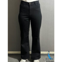 شلوار نیم بگ مشکی وارداتی