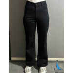 شلوار نیم بگ مشکی وارداتی