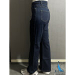 شلوار نیم بگ سرمه ای خامشور/پارچه ترک:سوپرکش (1779) - Image 3