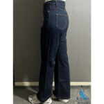 شلوار نیم بگ سرمه ای خامشور/پارچه ترک:سوپرکش (1779) - Image 4