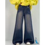 شلوار جین شافل سایز بزرگ