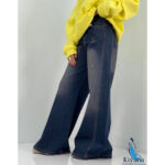 شلوار جین شافل سایز بزرگ