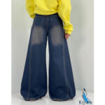 شلوار جین شافل سایز بزرگ