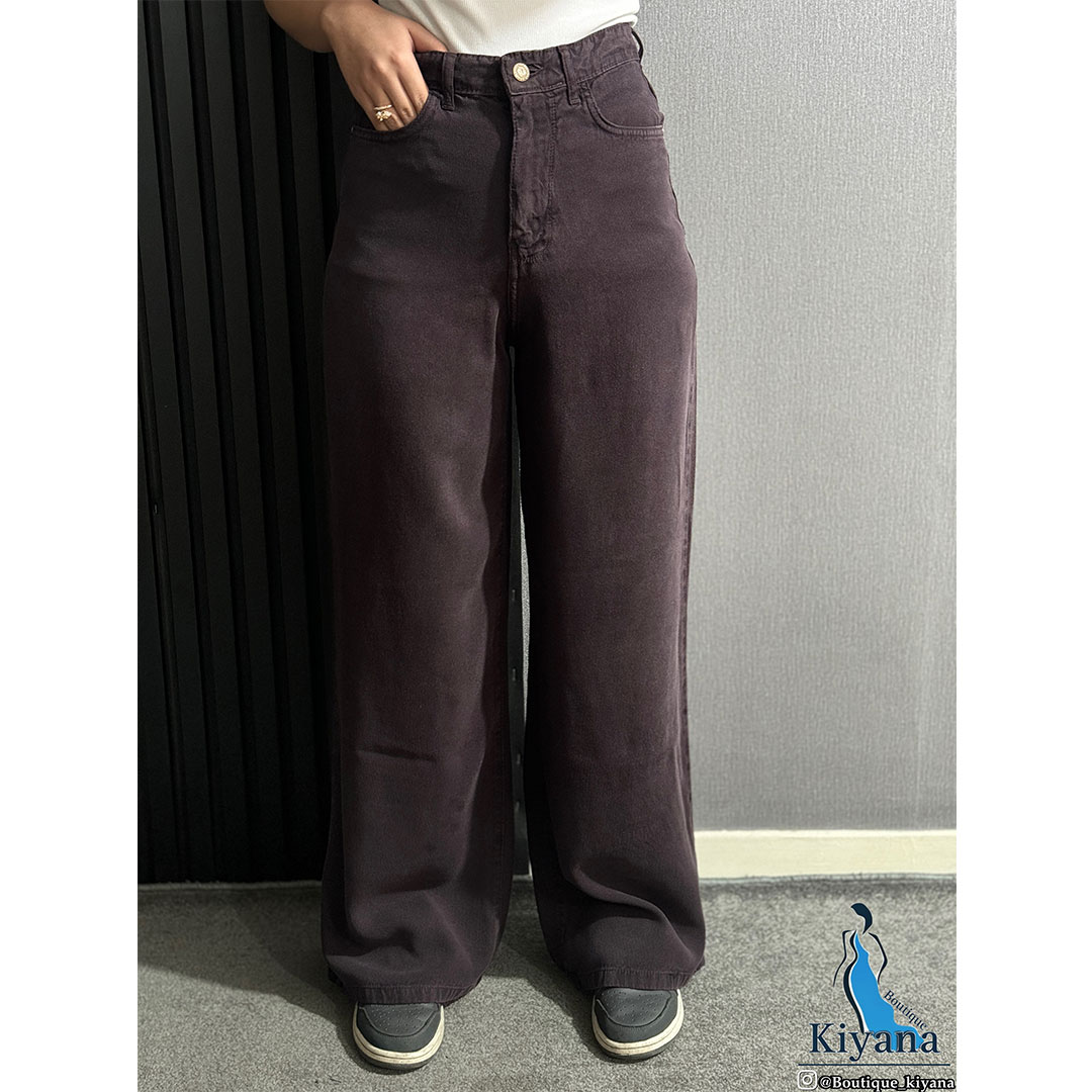 شلوار سیلک میله ای کیانا