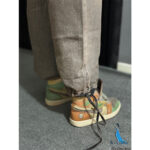 شلوار بالنی مکس کارپنتری قهوه ای روشن (1794) - Image 7