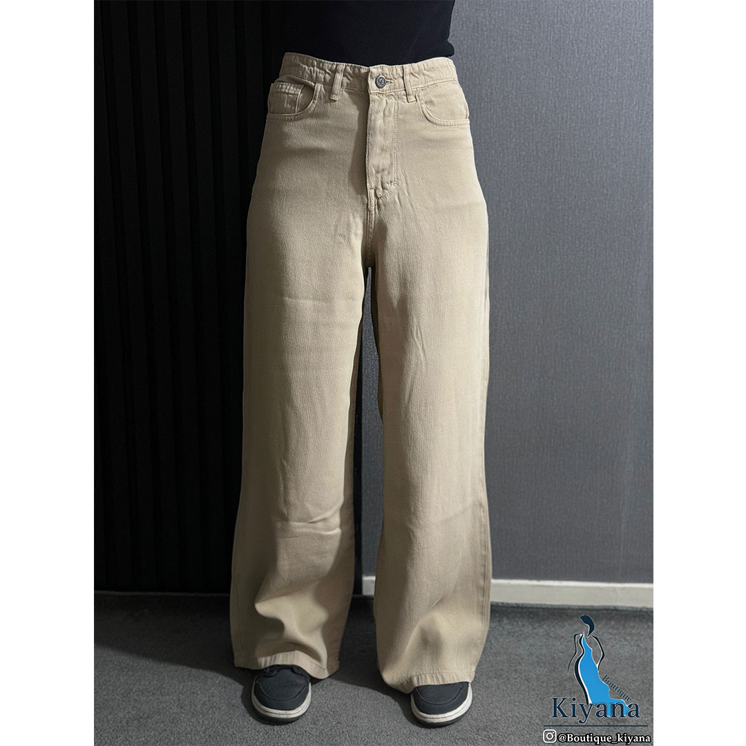 شلوار سیلک میله ای دخترونه کیانا