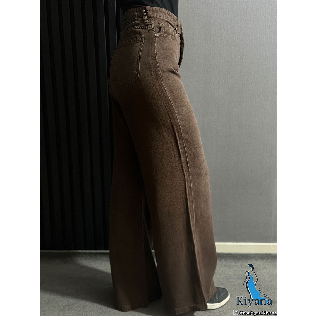 شلوار سیلک میله ای دخترونه کیانا