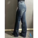 شلوار فلر بگ:آبی تیره (1813) - Image 2