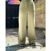 شلوار بگ پارچه سیلک ترک