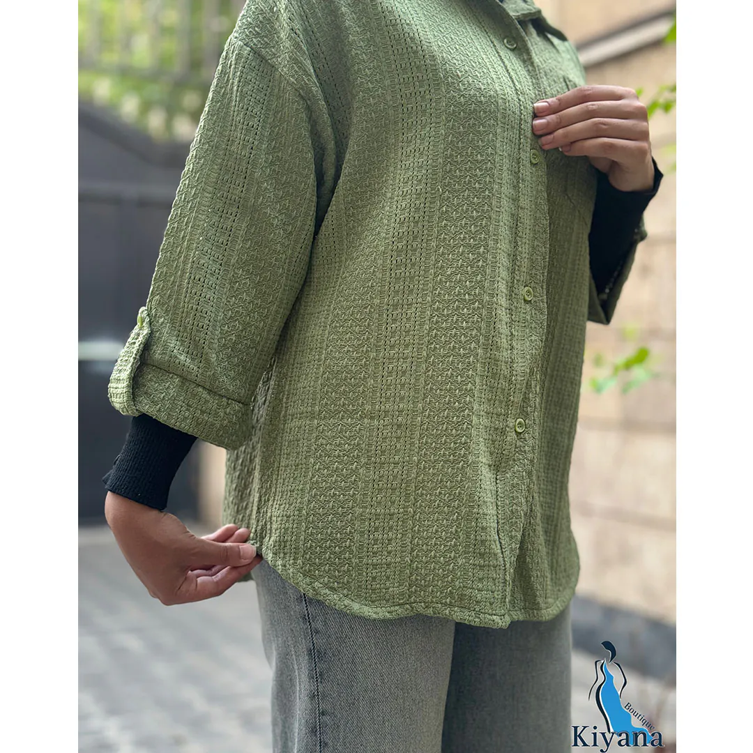 شومیز کوک دوزی دخترانه کیانا