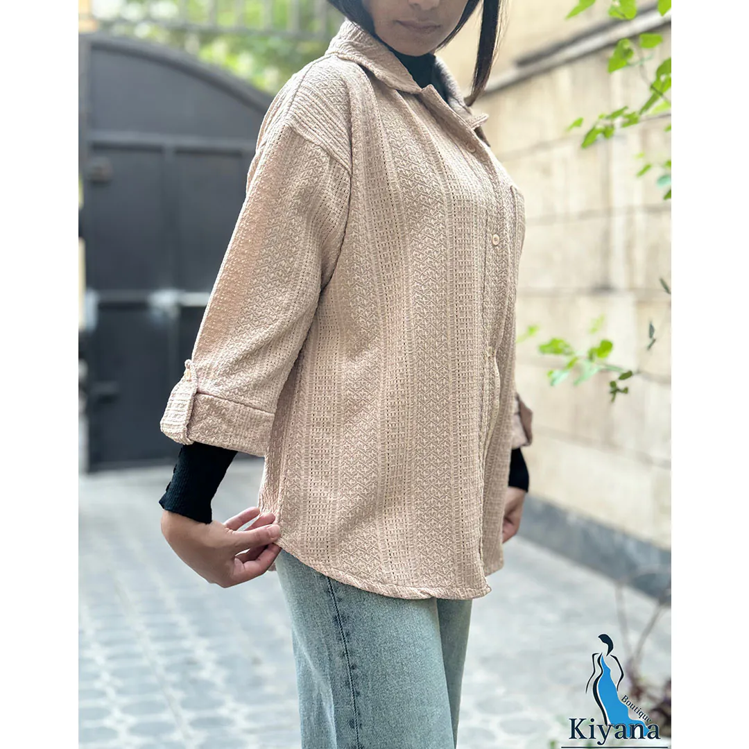 شومیز کوک دوزی دخترانه کیانا