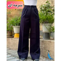 شلوار کرپ دبل لخت زنانه کیانا